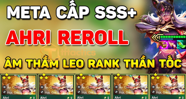 Ahri 3 sao đang hot pick của các player TFT trên toàn thế giới