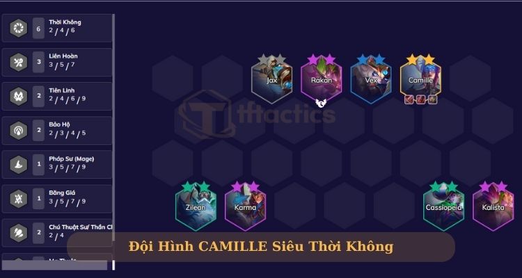 Đội hình Camille Siêu Thời Không