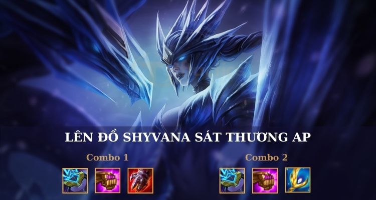 bộ trang bị cho Shyvana DTCL sát thương phép thuật