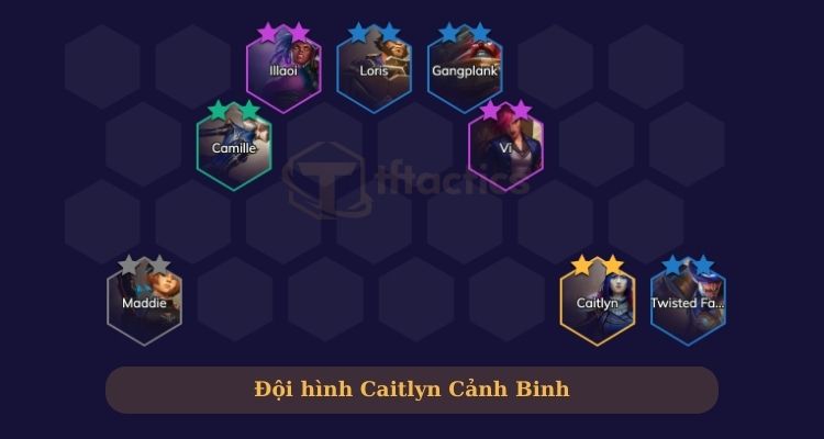 Đội hình Caitlyn Cảnh Binh