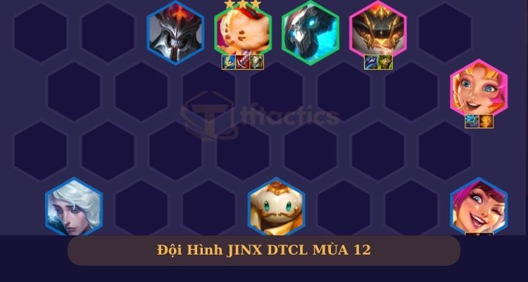 Đội hình Jinx DTCL Bánh Ngọt