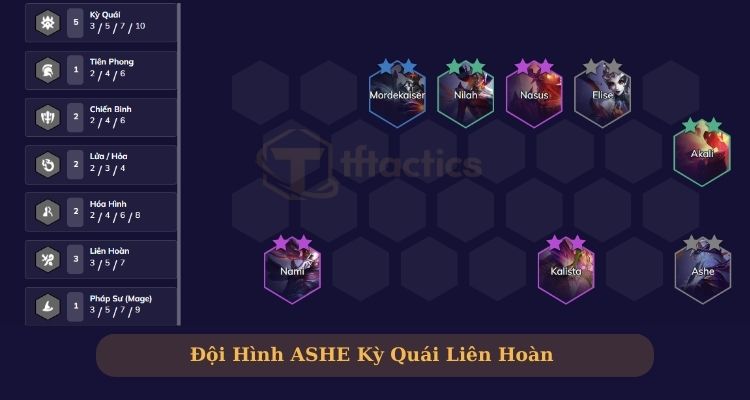 đội hình ashe dtcl