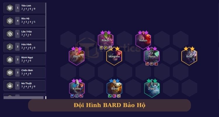 Đội Hình Bard Bảo Hộ