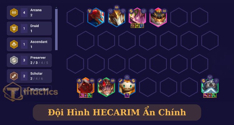 Đội Hình Hecarim DTCL Ẩn Chính