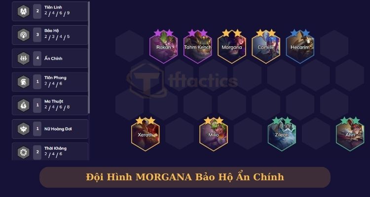 đội hình morgana dtcl