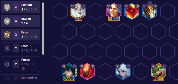 Đội hình Ezreal Pháo Thủ, Can Trường