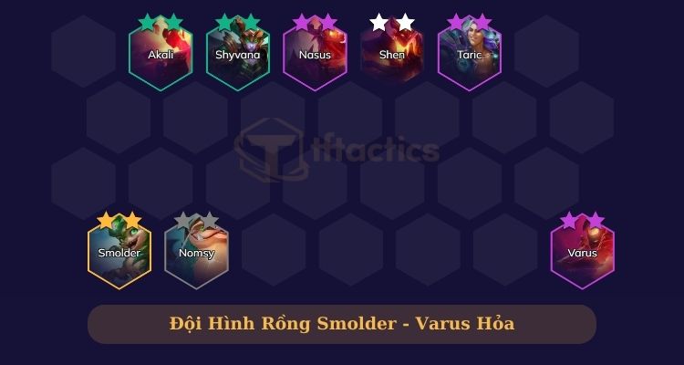 Smolder Varus Hỏa cực mạnh mùa 12