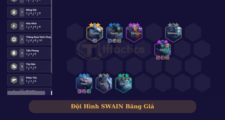 Đội Hình Swain DTCL Băng Giá