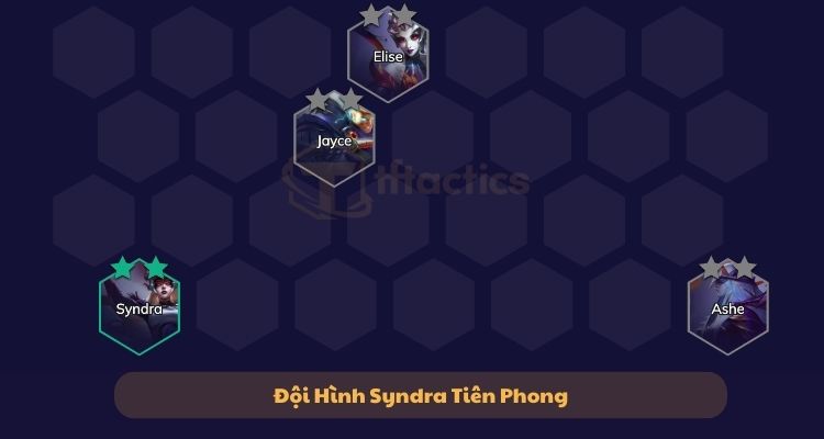 Đội hình Syndra Tiên Phong đầu game