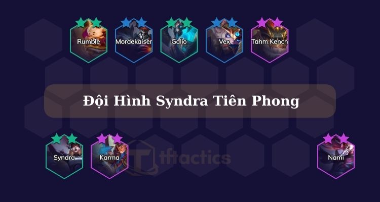 Giới thiệu đội hình Syndra Tiên Phong