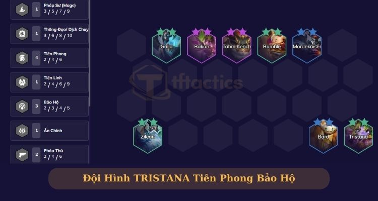 lên đồ tristana dtcl