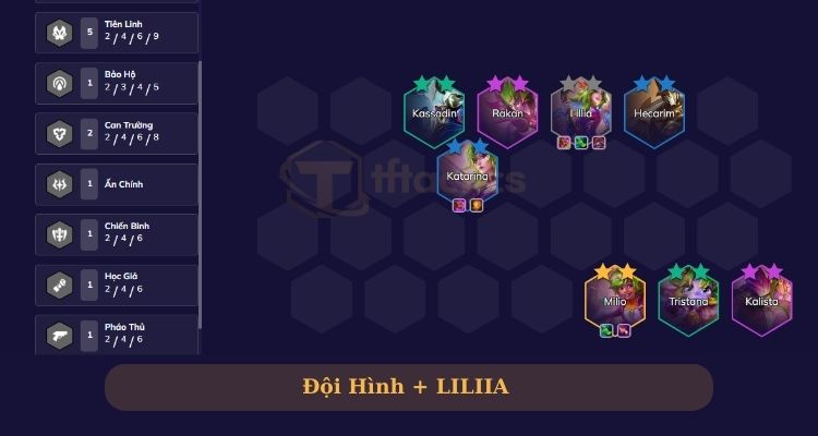 lillia tft items