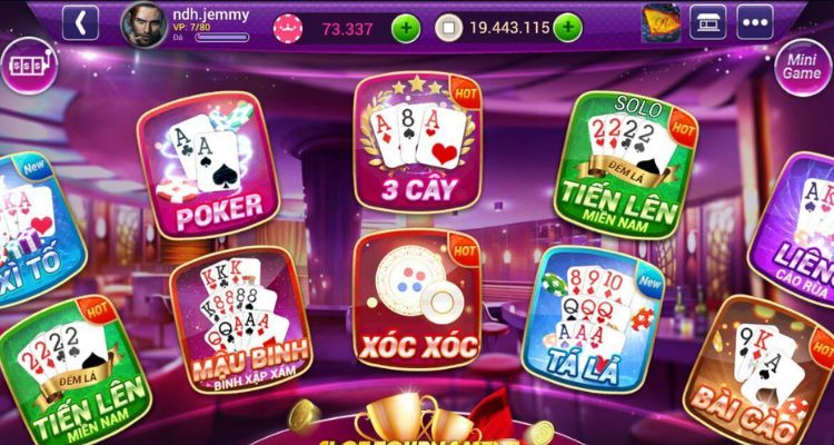 Mini game với các thể loại đơn giản, hấp dẫn 