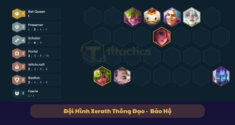 Thông Đạo Bảo Hộ - đội hình DTCL mùa 12 cực mạnh