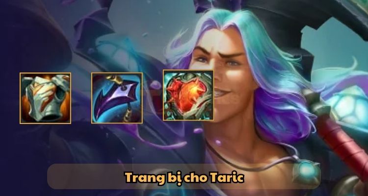 Trang bị cho Taric trong đội hình Ryze Thông Đạo