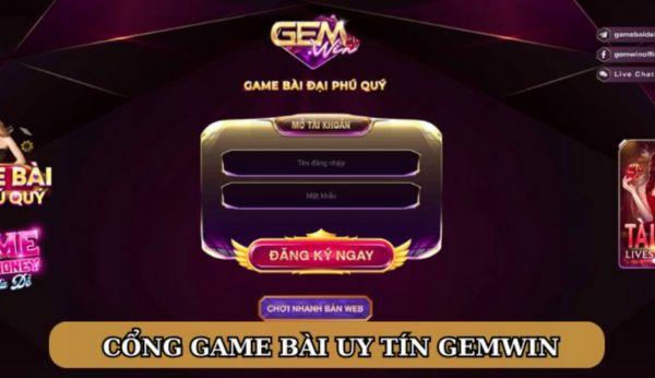 GemWin – Sân Chơi Game Bài Trực Tuyến Uy Tín Đỉnh Cao