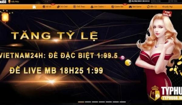 Typhu88 - Thế giới giải trí với kho game chất lượng cao